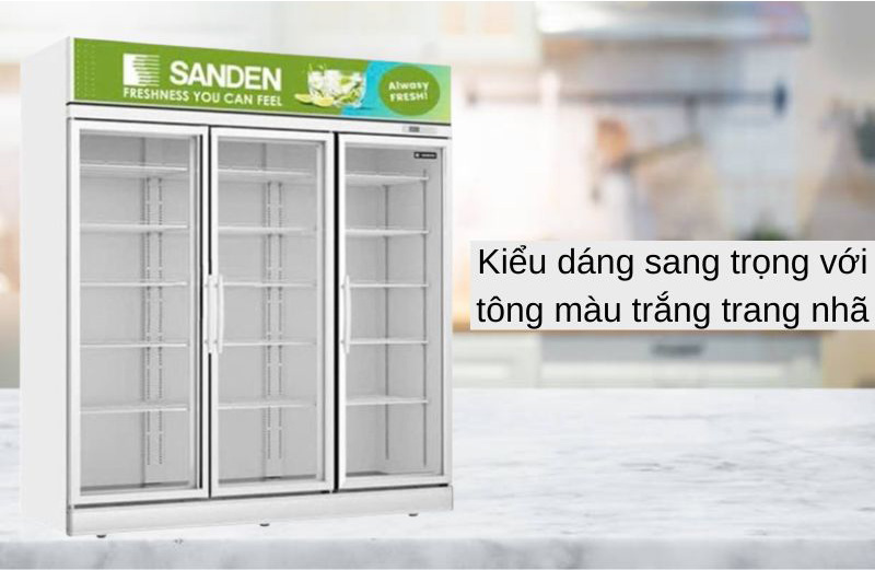 Tủ mát Sanden Intercool  SPM-1800C - Hàng chính hãng