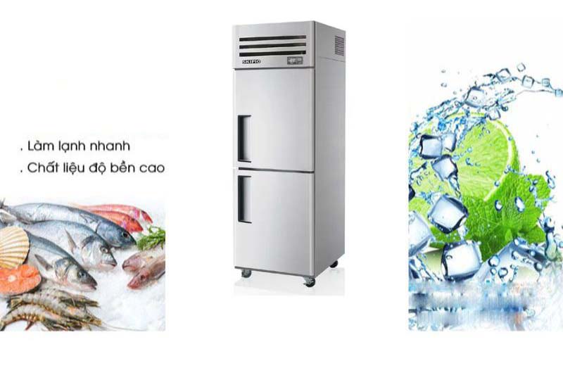 Tủ đông inox Skipio SFT25-2 - Hàng chính hãng