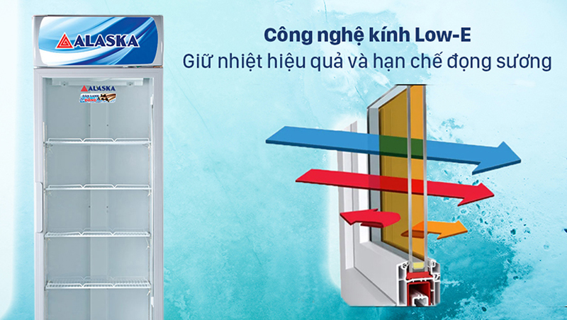 Tủ mát Alaska LC-525C - Hàng chính hãng