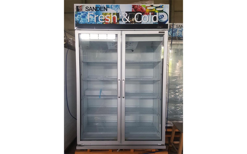 Tủ mát cửa kính Inverter Sanden OEM-1205i