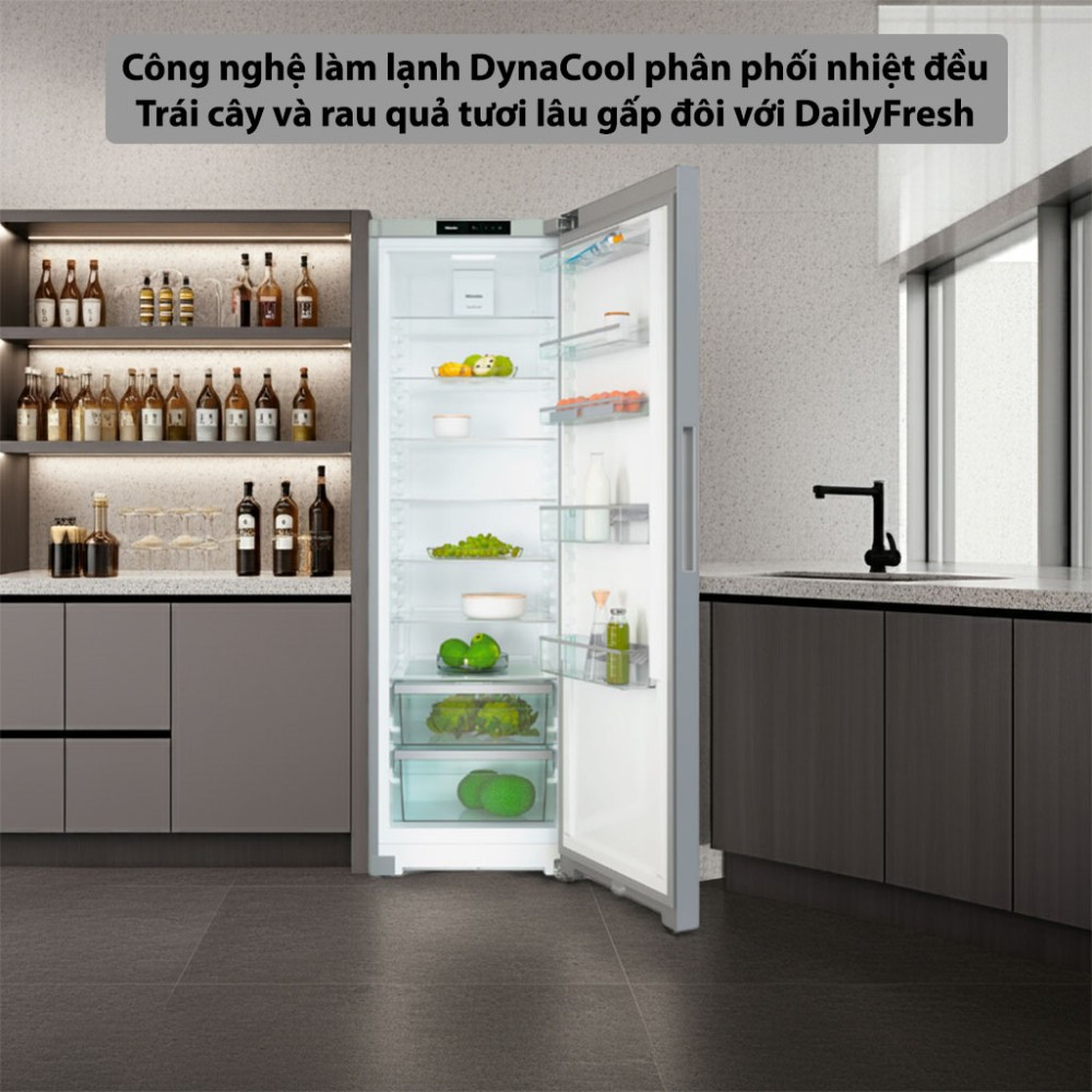 Tủ mát độc lập Miele KS-4383DD công nghệ làm lạnh hiện đại cho hiệu suất cao