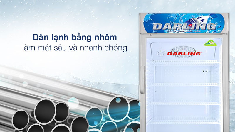 Tủ mát đứng 1 cánh Darling DL-3600A - Hàng chính hãng