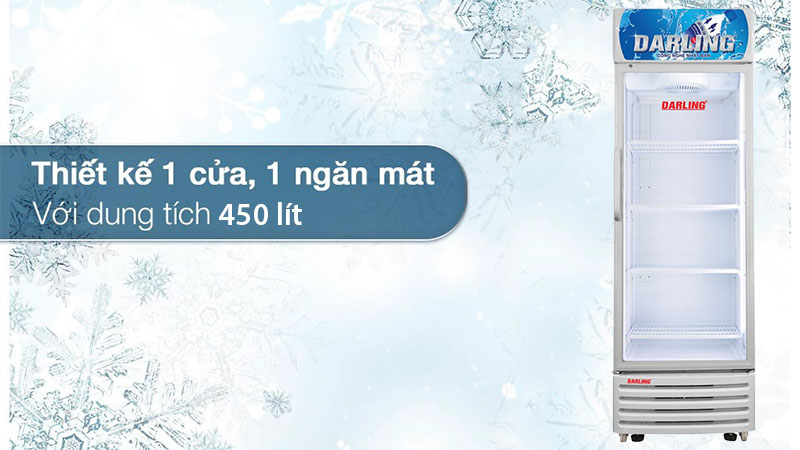Tủ mát 1 cánh Darling DL-4000A2 - Hàng chính hãng