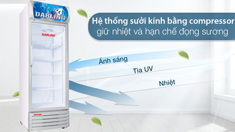 Tủ mát 1 cánh Darling DL-4000A2 - Hàng chính hãng