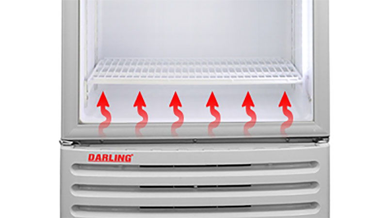 Tủ mát đứng 1 cánh Inverter Darling 450L DL-4000A3 - Hàng chính hãng