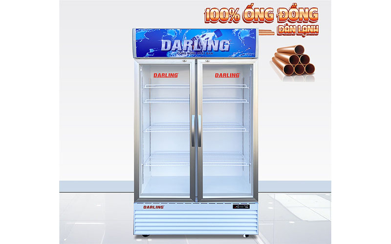 Tủ mát đứng 2 cánh 630 lít Darling DL-7000A2 - Hàng chính hãng
