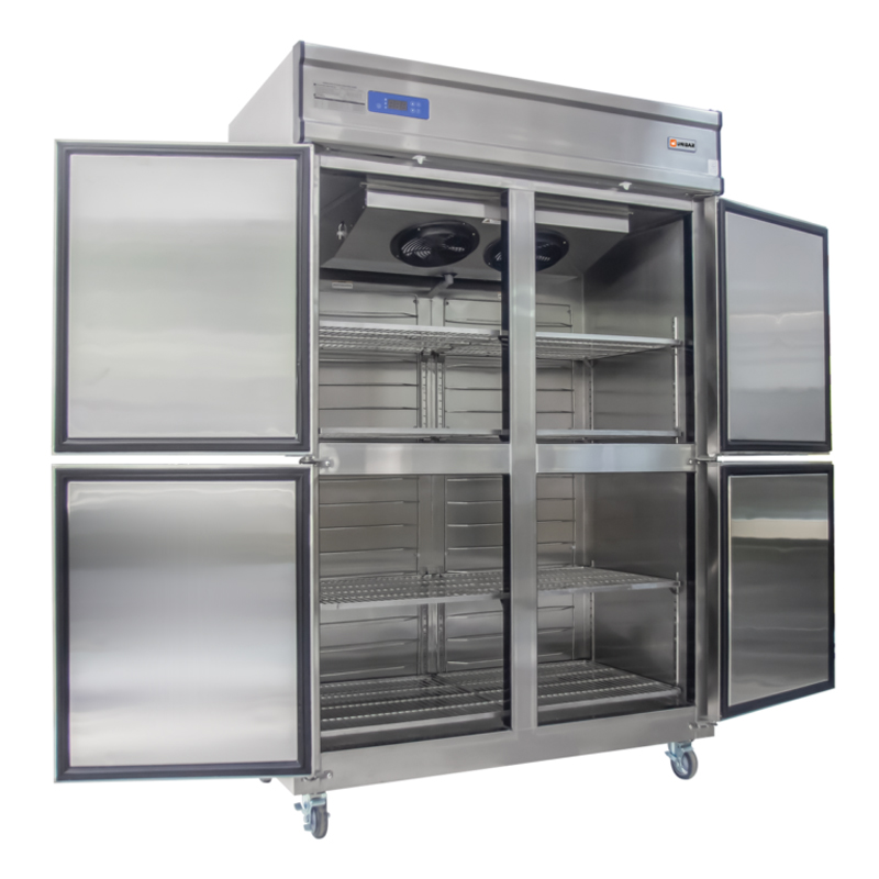 Tủ có dung tích lên đến 1100L, bảo quản được lượng lớn thực phẩm cho nahf hàng, khách sạn