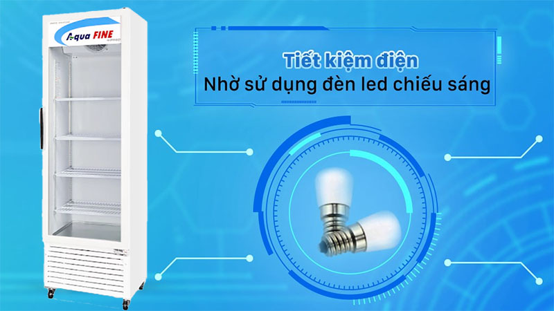 Tủ mát đứng AquaFine JW-300R - Hàng chính hãng