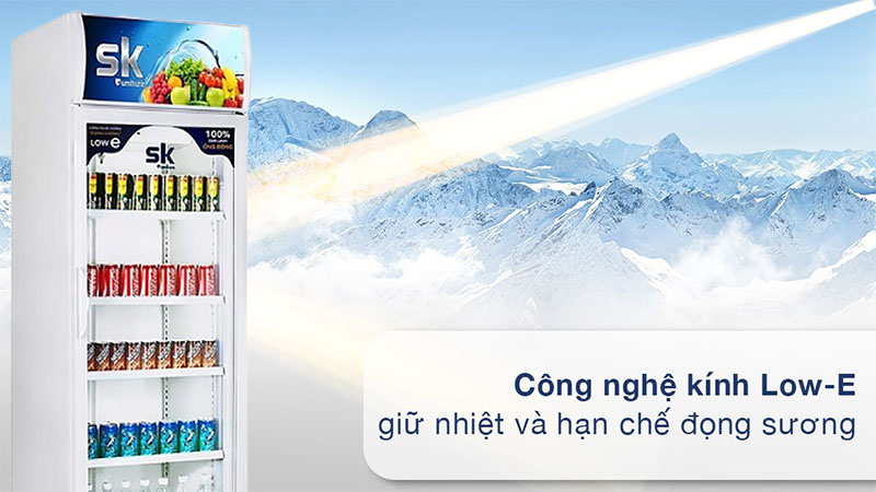 Tủ mát đứng Inverter Sumikura SKSC-450IFC - Hàng chính hãng