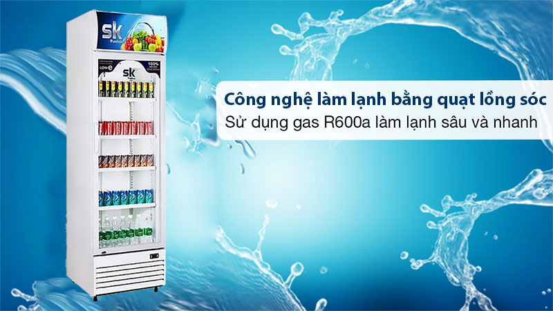 Tủ mát đứng Inverter Sumikura SKSC-450IFC - Hàng chính hãng