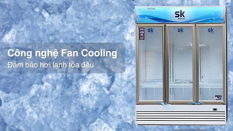Tủ mát đứng Sumikura SKSC-1400HW3 - Hàng chính hãng