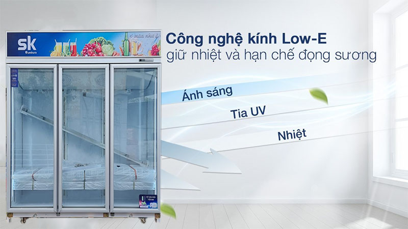 Tủ mát đứng Sumikura SKSC-1800HW3 - Hàng chính hãng