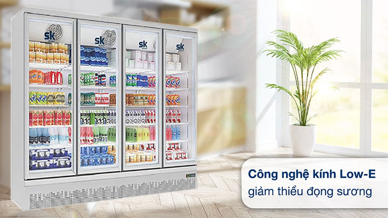 Tủ mát đứng Sumikura SKSC-2500-B - Hàng chính hãng