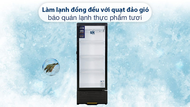 Tủ mát đứng Sumikura SKSC-250JS - Hàng chính hãng