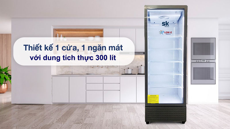 Tủ mát đứng Sumikura SKSC-300/JS - Hàng chính hãng