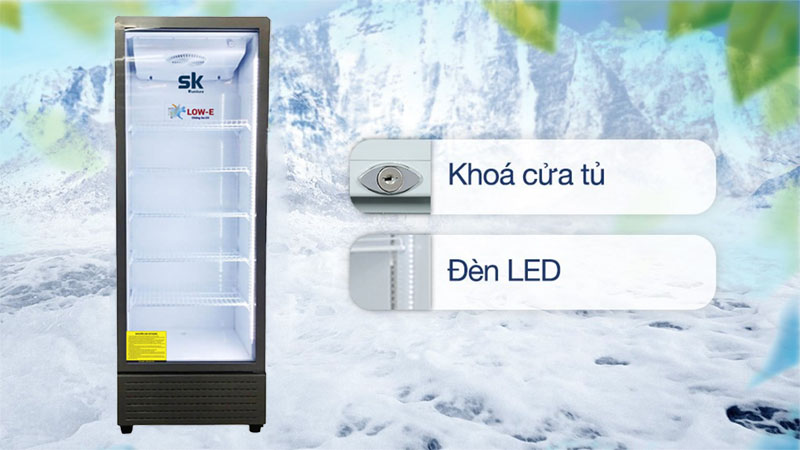 Tủ mát đứng Sumikura SKSC-300/JS - Hàng chính hãng