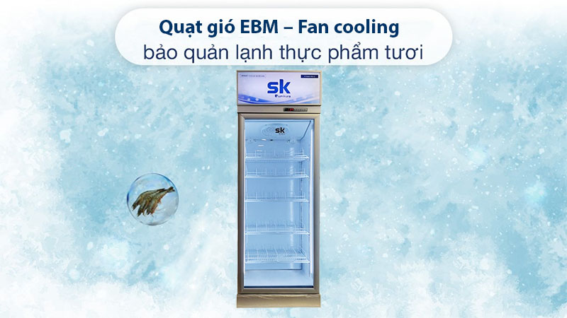 Tủ mát đứng Sumikura SKSC-500HW1 - Hàng chính hãng