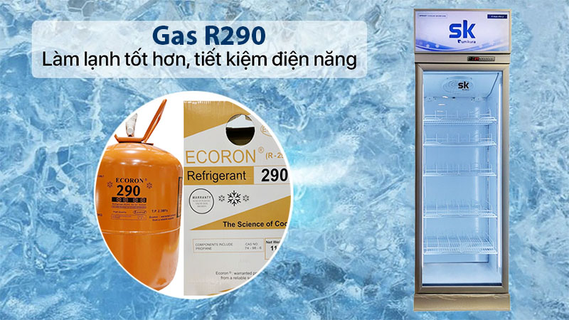 Tủ mát đứng Sumikura SKSC-500HW1 - Hàng chính hãng