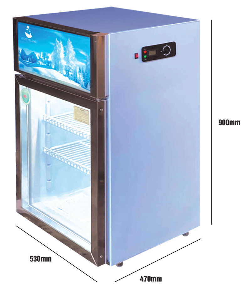 Tủ mát mini 100L Snow Village LC-100 - Hàng chính hãng