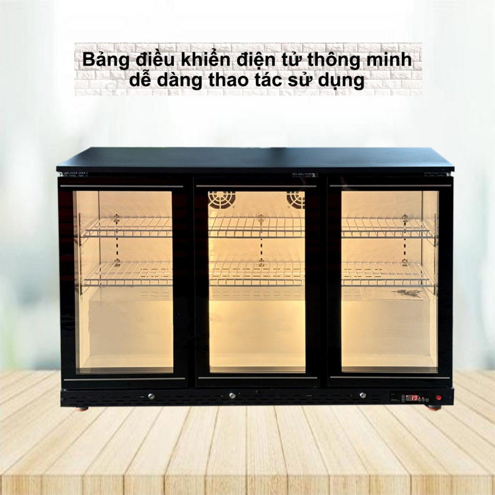 Tủ mát trưng bày quầy bar Lightcool LS-1350 293L - Hàng chính hãng