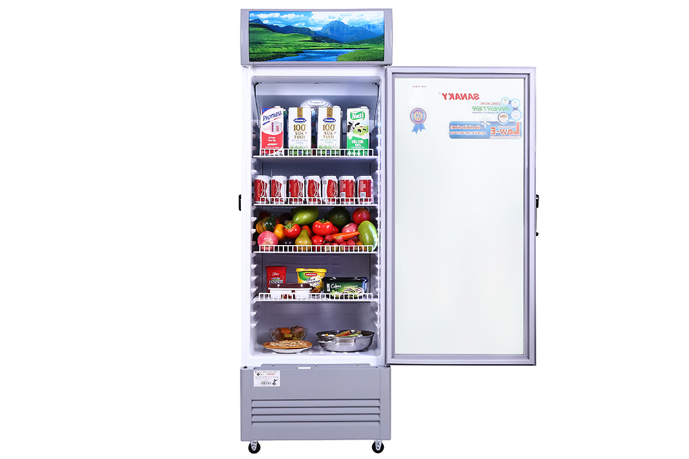 Tủ Mát Sanaky Inverter 341 lít VH-408K3L - Hàng chính hãng