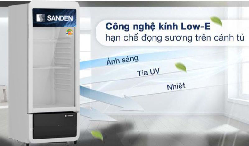 Tủ mát Sanden SPC-0250 - Hàng chính hãng