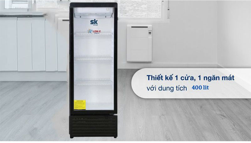 Tủ mát Sumikura 400 lít SKSC-400JS - Hàng chính hãng