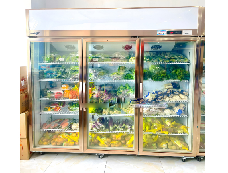 Tủ mát trưng bày 3 cánh kính Snow Village LC-1800XF - Hàng chính hãng