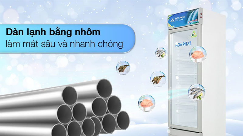 Tủ mát trưng bày Hòa Phát HSC-600F1R1 - Hàng chính hãng