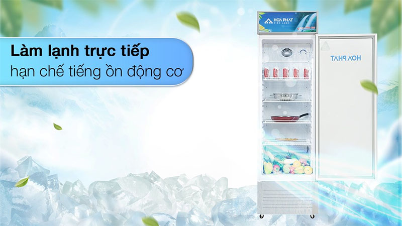 Tủ mát trưng bày Hòa Phát HSC-600F1R1 - Hàng chính hãng