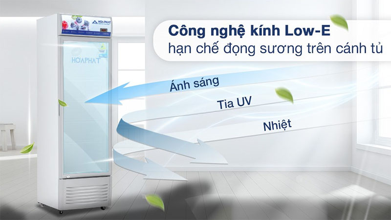 Tủ mát trưng bày Hoà Phát HSR-D6280 - Hàng chính hãng