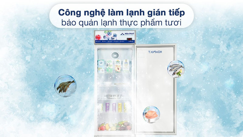 Tủ mát trưng bày Hoà Phát HSR-D6280 - Hàng chính hãng