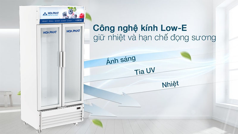 Tủ mát trưng bày Hòa Phát HSR-D6812 - Hàng chính hãng