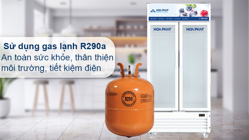 Tủ mát trưng bày Hòa Phát HSR-D6812 - Hàng chính hãng