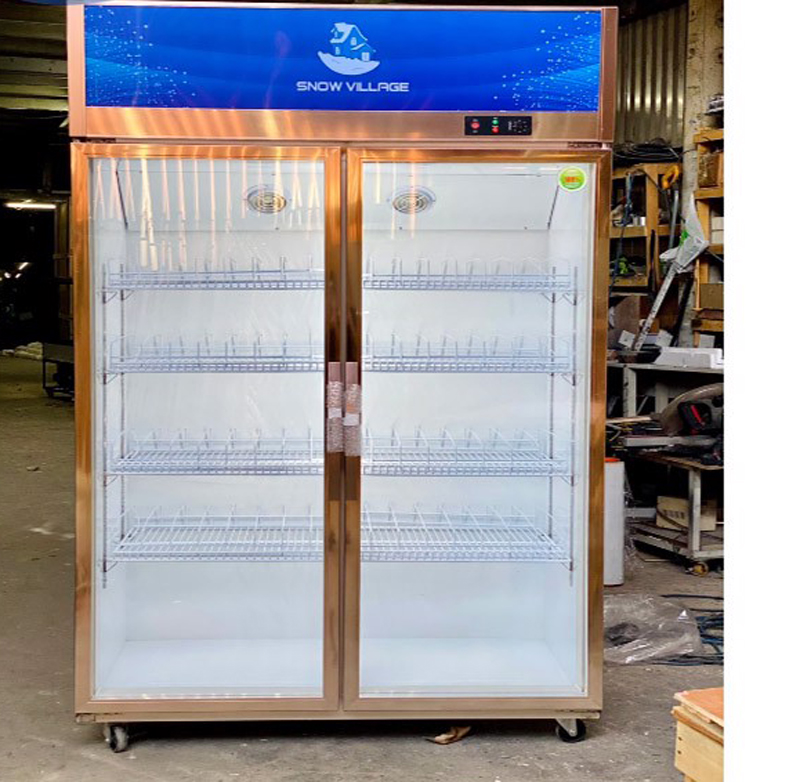 Tủ mát trưng bày cánh kính Snow Village LC-1200H - Hàng chính hãng