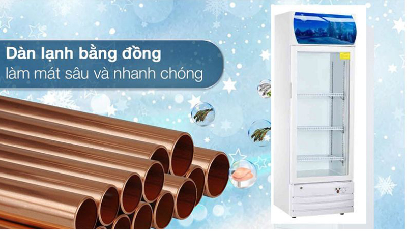 Tủ mát cánh kính Snow Village LC-298 - Hàng chính hãng