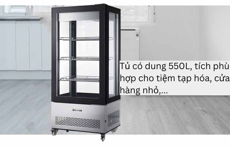 Tủ bảo quản và trưng bày Cobi RT-550L - Hàng chính hãng