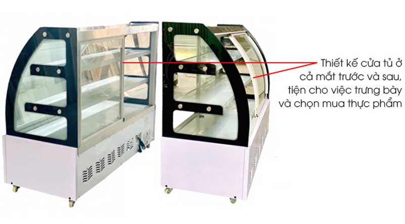 Tủ mát trưng bày đa năng Snow Village DL-1.5 - Hàng chính hãng
