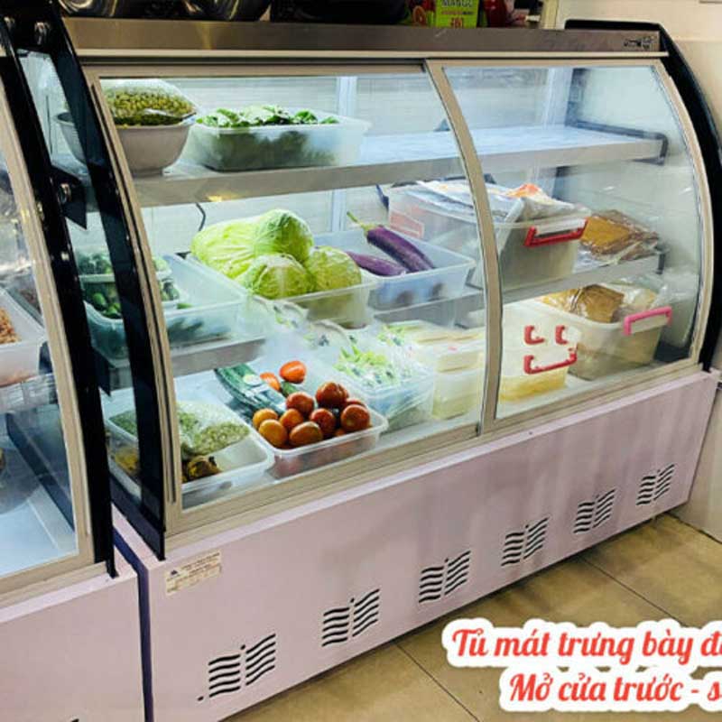 Tủ mát trưng bày đa năng Snow Village DL-1.3 - Hàng chính hãng