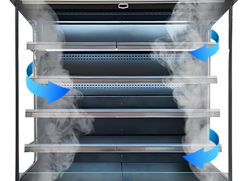 Tủ mát trưng bày siêu thị H&C CBLF-1080 - Hàng chính hãng