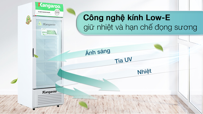 Công nghệ kính Low-e, chống đọng sương, tiết kiệm điện