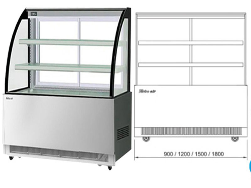 Tủ mát trưng bày bánh Turbo Air TBR900-2 - Hàng chính hãng