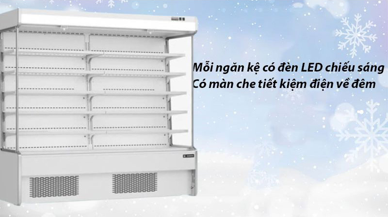 Tủ mát siêu thị Sanden SSD-0910C - Hàng chính hãng