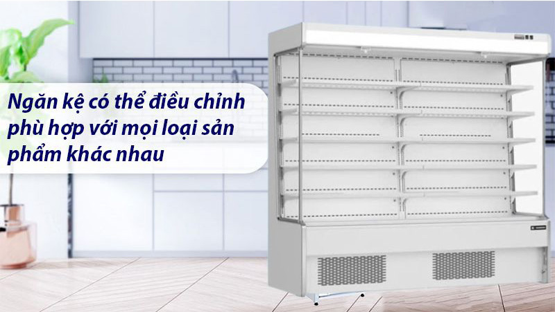 Tủ mát siêu thị Sanden SSD-0910C - Hàng chính hãng