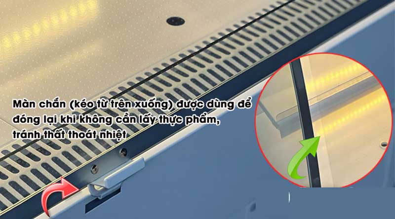 Tủ mát trưng bày siêu thị Snow Village XC-ZC-1.2 - Hàng chính hãng