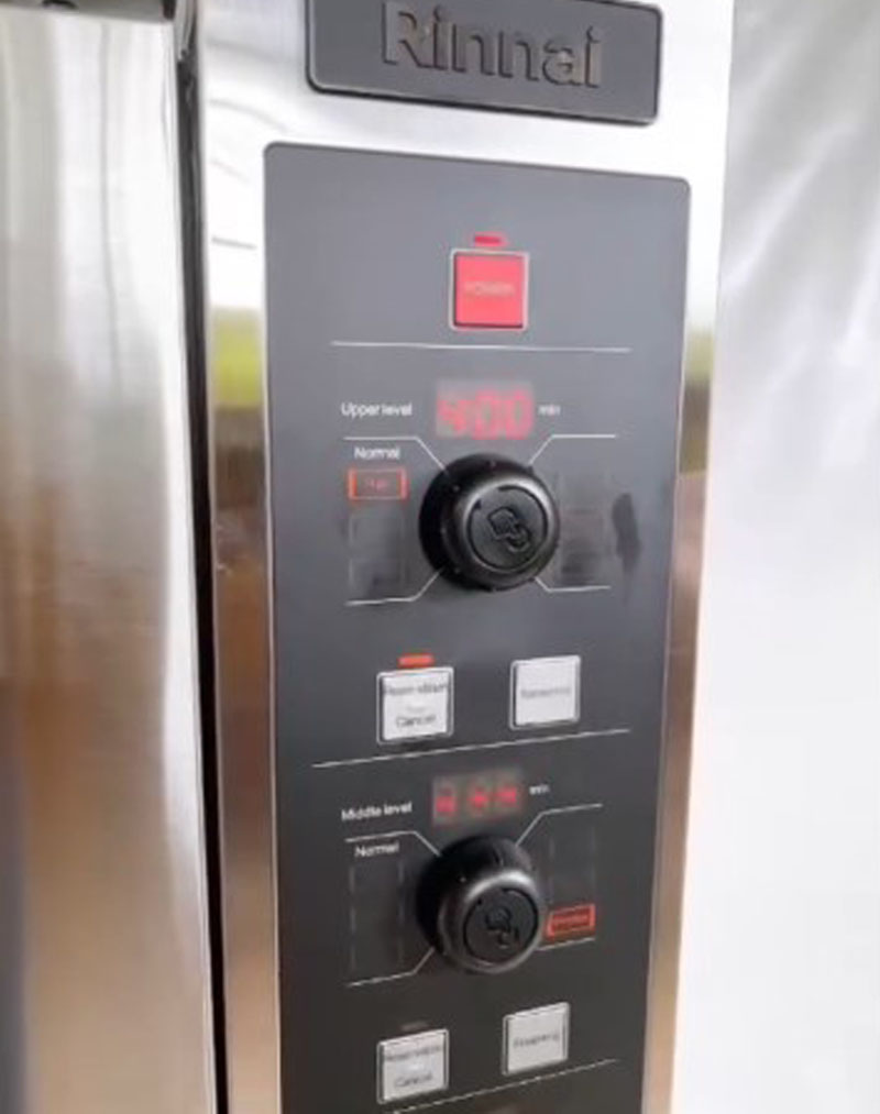 Tủ cơm gas tự động 2 tầng Rinnai RRA-106 - Hàng chính hãng