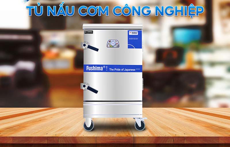 Tủ nấu cơm điện 6 khay Fushima KZ-60 - Hàng chính hãng