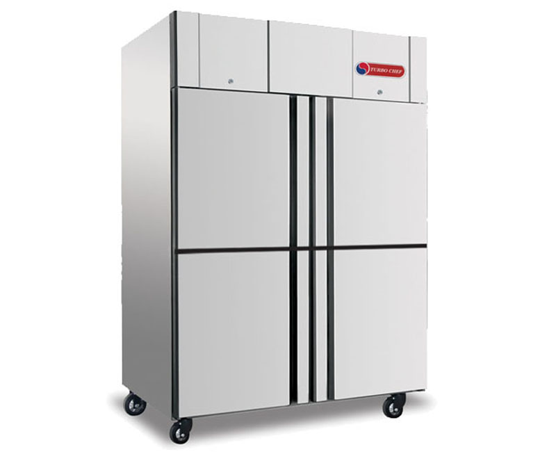 Tủ nửa đông nửa mát 4 cánh Turbo Chef TCRF4 - Hàng chính hãng