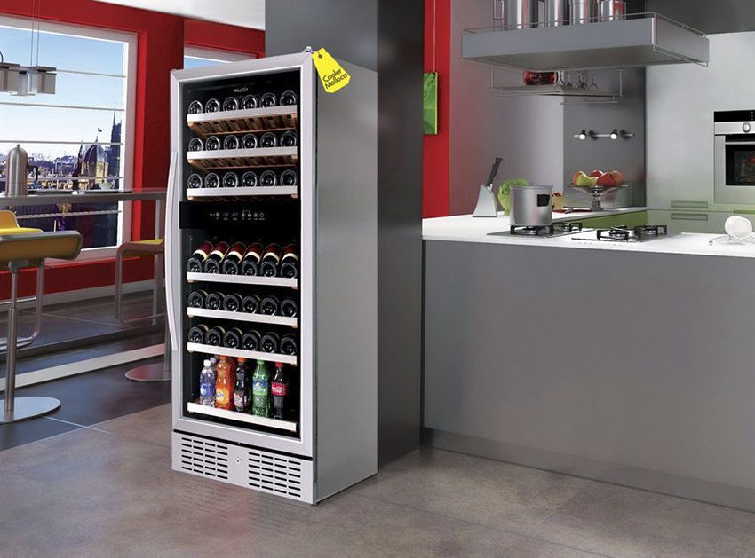 Tủ rượu Malloca MWC-120DC - Hàng chính hãng