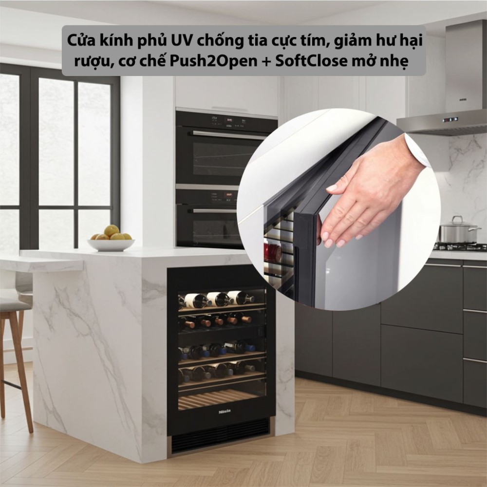 Tủ rượu Miele KWT 6322 UG-1 - Hàng chính hãng